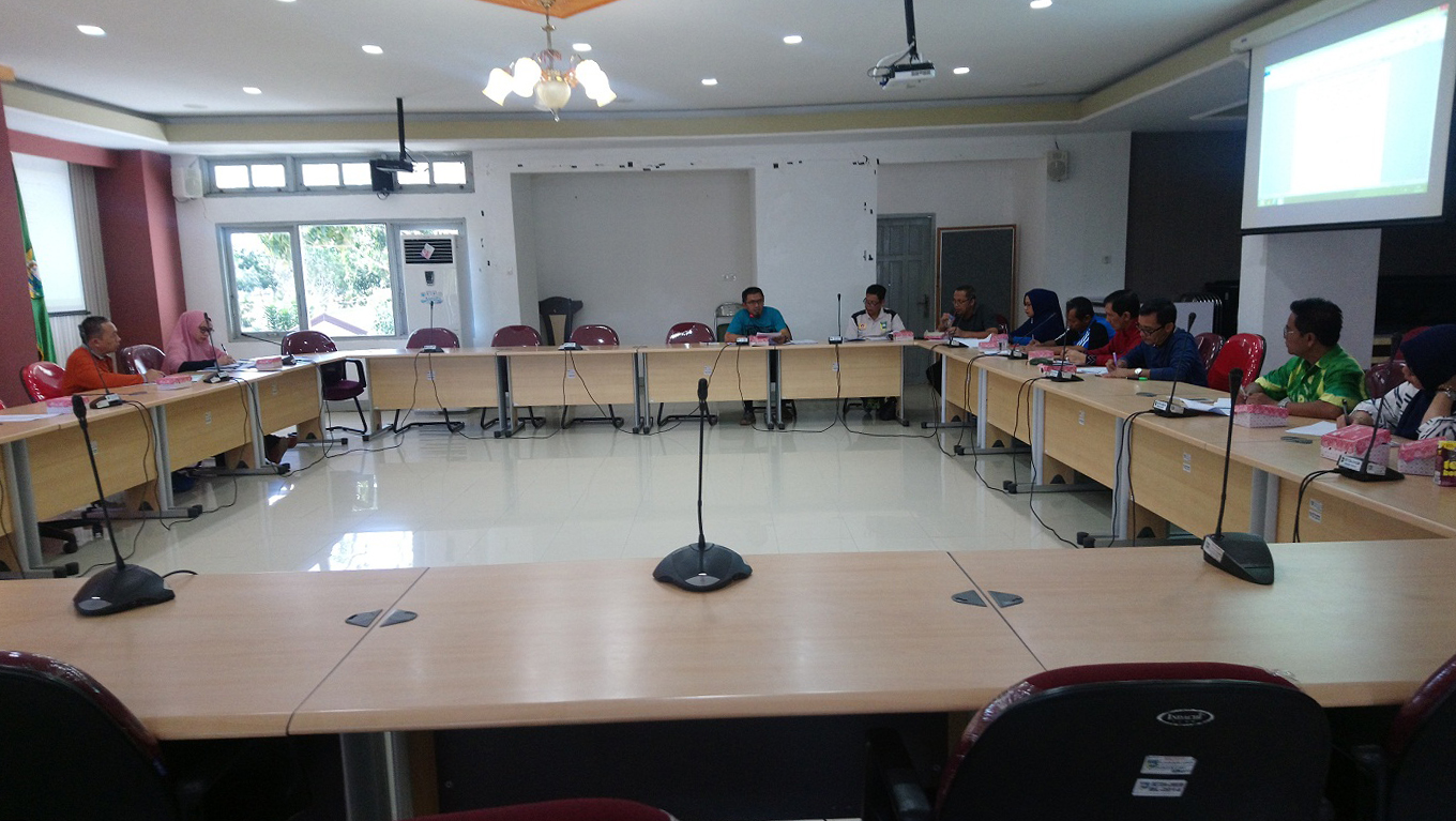 RAPAT PEMBAHASAN RANCANGAN PERUBAHAN PERATURAN BUPATI TENTANG HIBAH DAN BANSOS